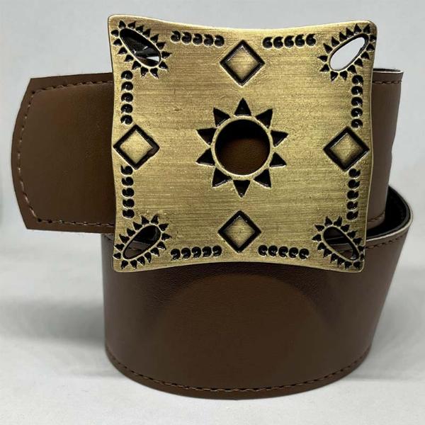 Chapón cuadrado bronce (40mm)