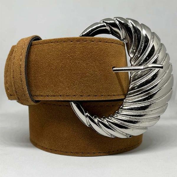Medialuna trenzada gamuza (40mm)